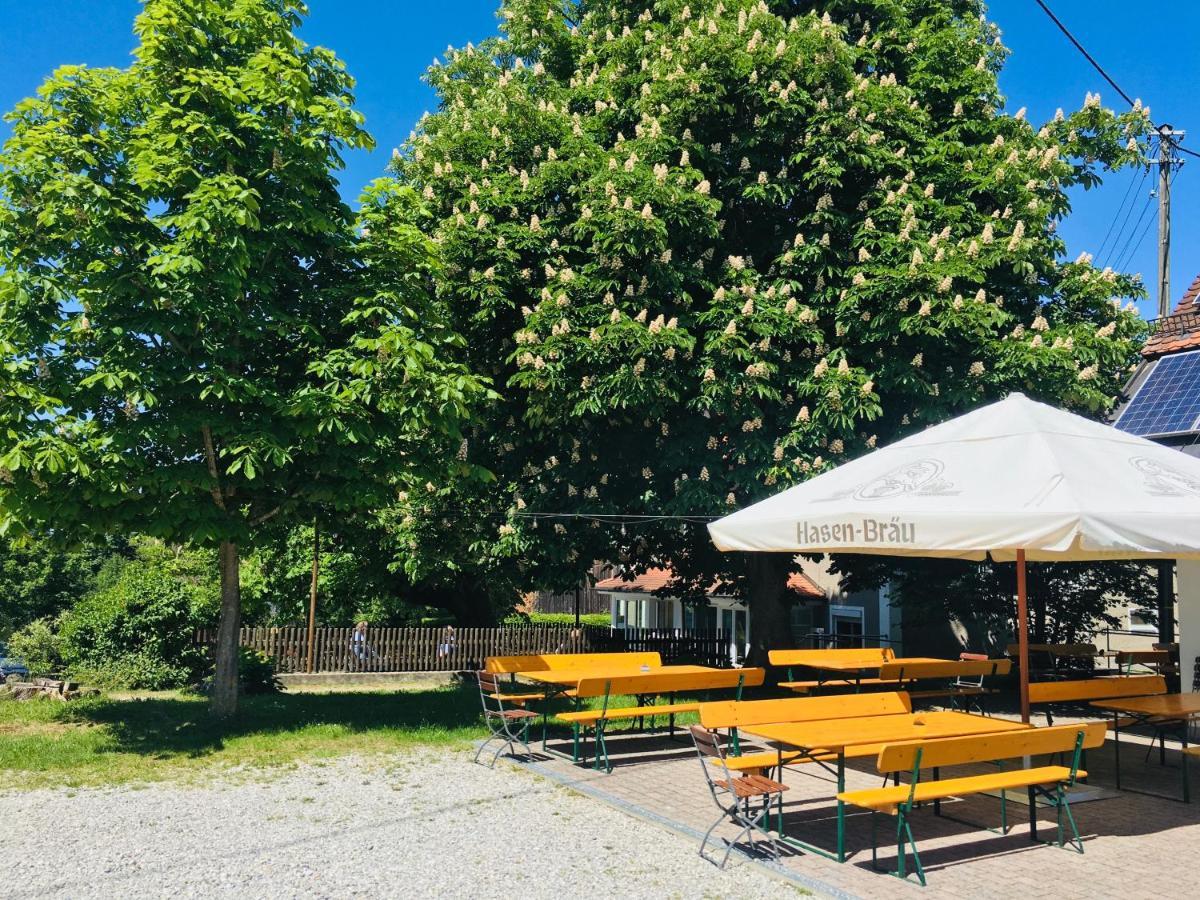 Gasthof Zur Bruecke Kaufering Bagian luar foto